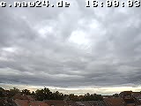 Der Himmel über Mannheim um 16:00 Uhr